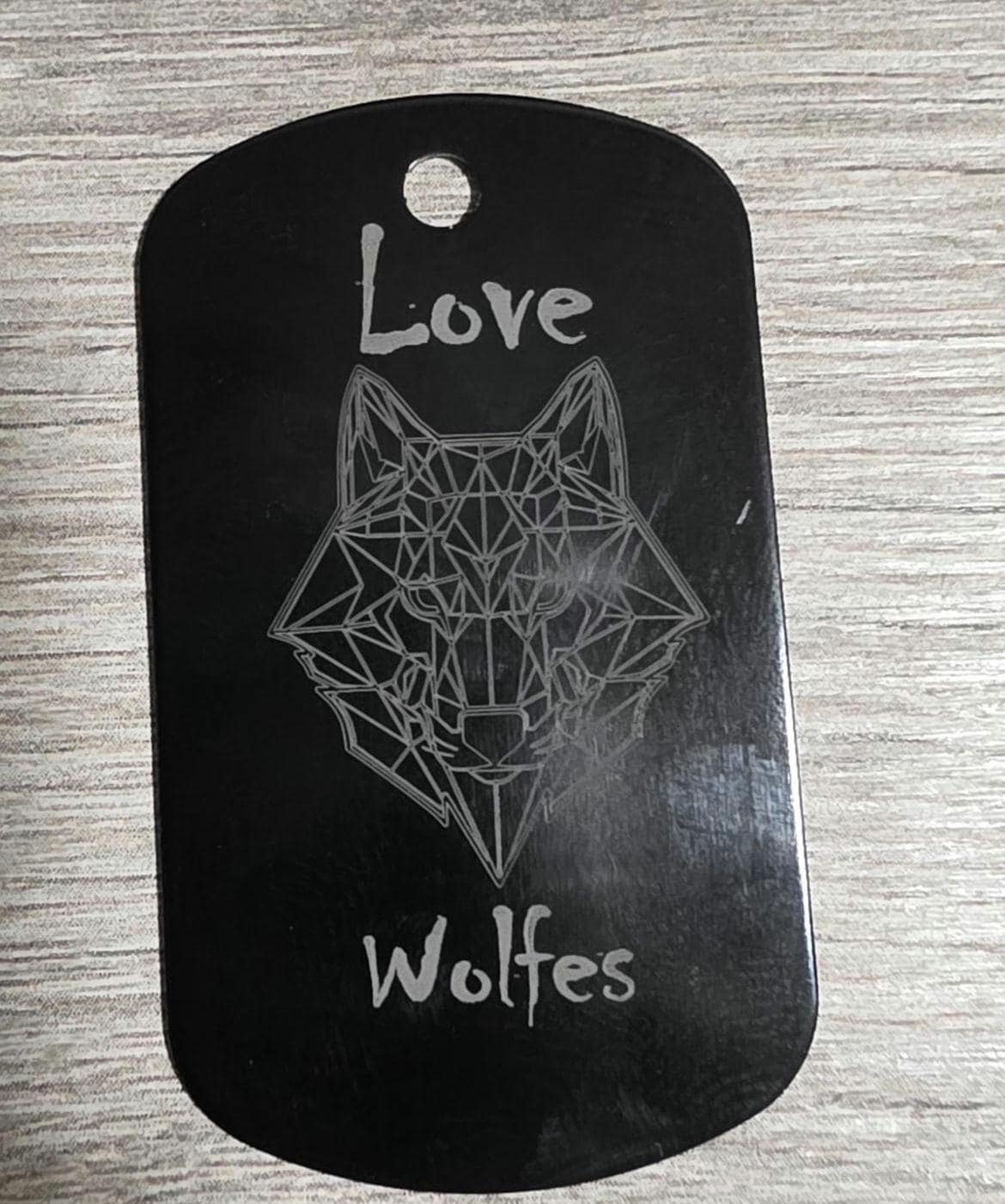 Hundemarke Knochen personalisiert